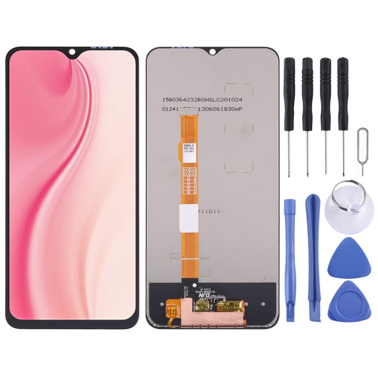 LCD Screen and Digitizer Full Assembly for Vivo Y3s V1901A V1901T, For Vivo Y3s
