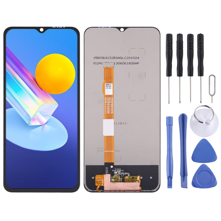 LCD Screen and Digitizer Full Assembly for Vivo Y72 5G V2041 V2060, For Vivo Y72 5G