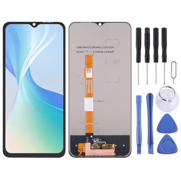 LCD Screen and Digitizer Full Assembly for Vivo Y53s 5G V2111A V2058, For Vivo Y53s 5G