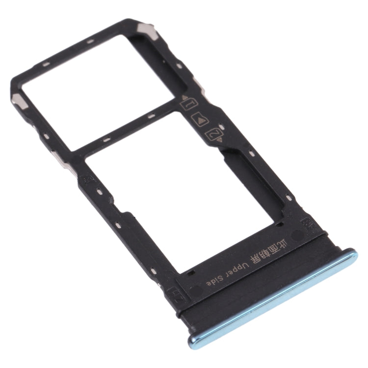 For vivo Y76s V2156A SIM Card Tray + SIM Card Tray / Micro SD Card Tray, For vivo Y76s