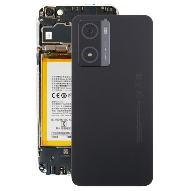 For OPPO A77 5G / A77s Original Battery Back Cover with Camera Lens Cover, For OPPO A77s