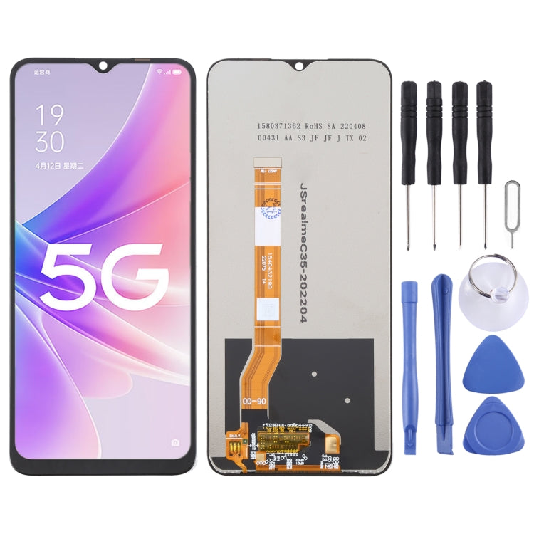 LCD Screen and Digitizer Full Assembly For OPPO A57 5G / A57 4G / A57s / A57e / A77 4G / A17 4G / A17K / A58 5G / A78 5G , For OPPO A57 5G / A57 4G / A77 5G