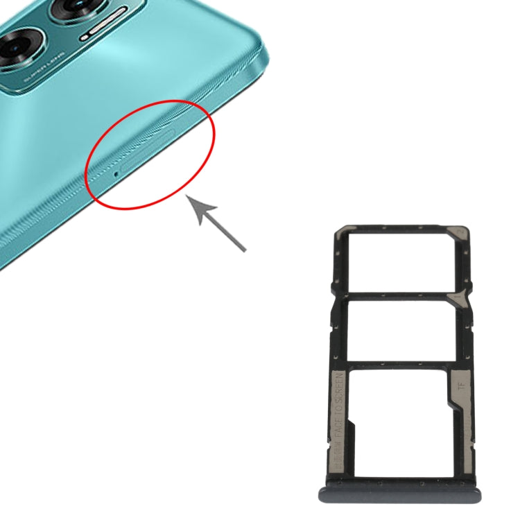 SIM Card Tray + SIM Card Tray + Micro SD Card Tray For Xiaomi Redmi 10 5G, For Xiaomi Redmi 10 5G