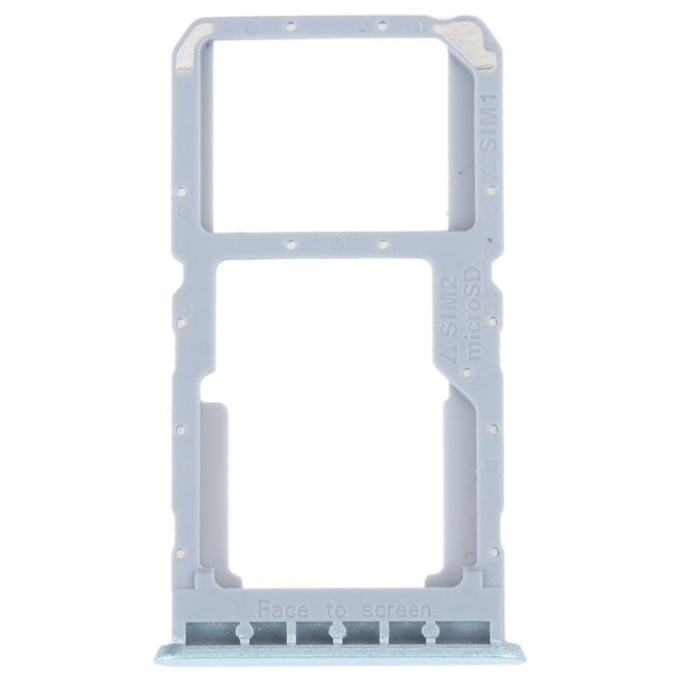 For OPPO A96 4G SIM Card Tray + SIM / Micro SD Card Tray, For OPPO A96 4G