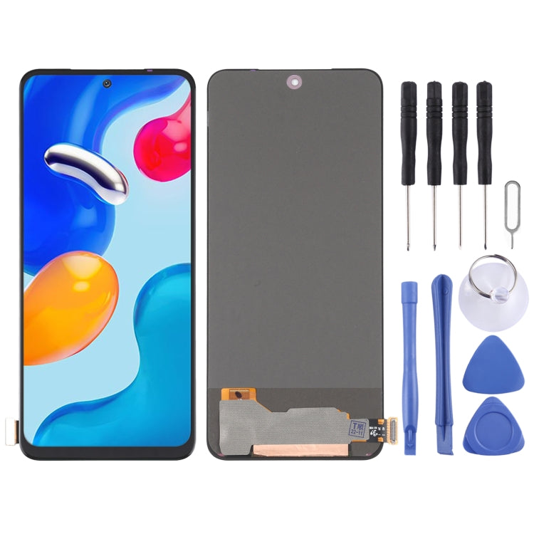 OEM OLED LCD Screen For Xiaomi Redmi Note 11 4G / Note 11S 4G / Poco M4 Pro 4G with Digitizer Full Assembly, For Xiaomi Redmi Note 11 4G / Note 11S 4G / Poco M4 Pro 4G