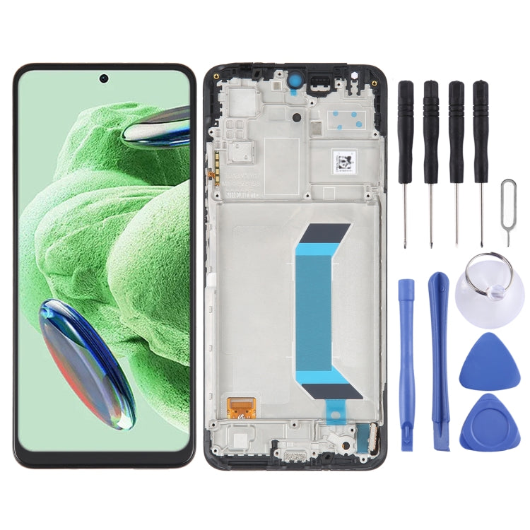 AMOLED Original LCD Screen For Xiaomi Redmi Note 12 China / Note 12 5G Digitizer Full Assembly with Frame, For Xiaomi Redmi Note 12 China / Note 12 5G / Poco X5