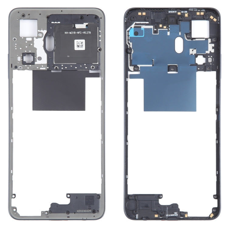 For Realme C55 Original Middle Frame Bezel Plate, For Realme C55
