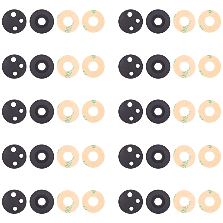 10 PCS Original Back Camera Lens for OPPO Reno8 T 5G, For OPPO Reno8 T 5G