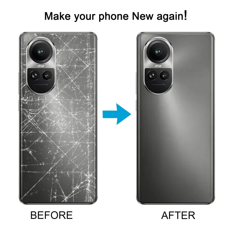 For OPPO Reno10 Global Original Battery Back Cover with Camera Lens Cover, For OPPO Reno10 Global