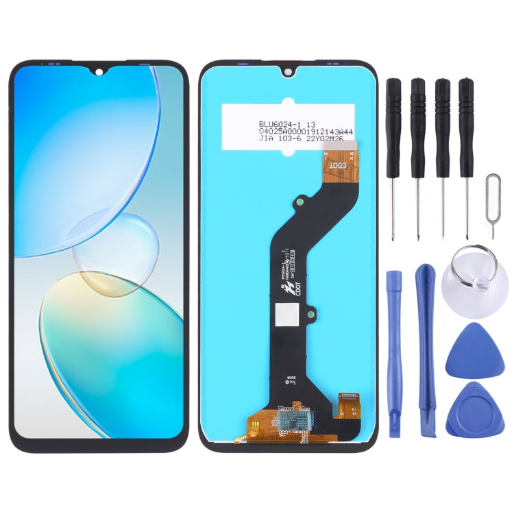 LCD Screen and Digitizer Full Assembly for Infinix Hot 20i, For Infinix Hot 20i