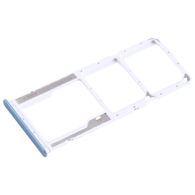 For Xiaomi Poco M4 Pro SIM Card Tray + SIM Card Tray + Micro SD Card Tray, For Xiaomi Poco M4 Pro(Baby Blue), For Xiaomi Poco M4 Pro