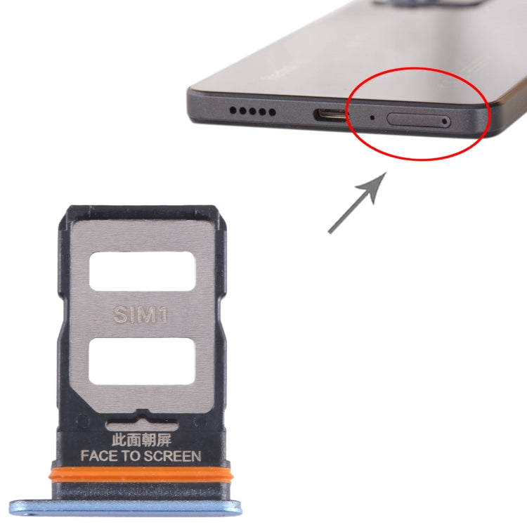 For Xiaomi Poco X5 Pro SIM Card Tray + SIM Card Tray, For Xiaomi Poco X5 Pro
