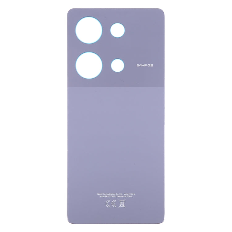 For Xiaomi Poco M6 Pro 4G Original Battery Back Cover, For Xiaomi Poco M6 Pro 4G(Original)
