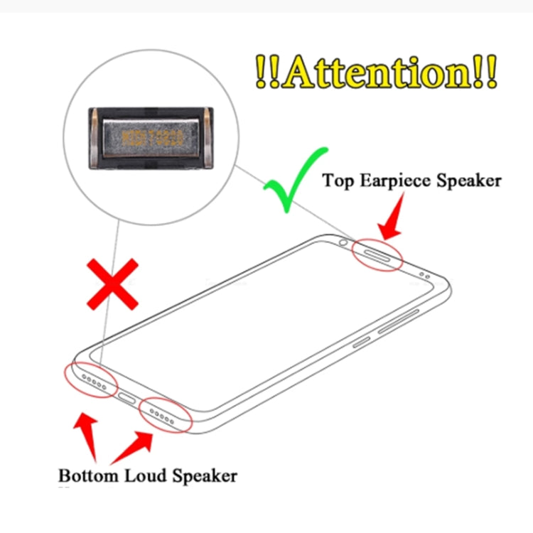 10 PCS Earpiece Speaker for Nokia 7, For Nokia 7
