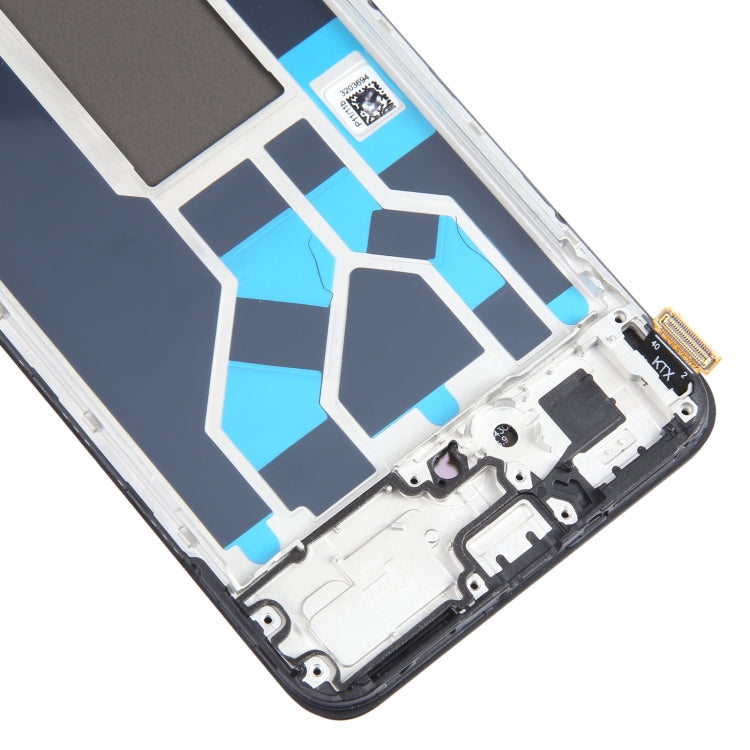 OLED LCD Screen For OPPO Reno7 SE 5G Digitizer Full Assembly with Frame / Fingerprint Identification, For OPPO Reno7 SE 5G(with Fingerprint)