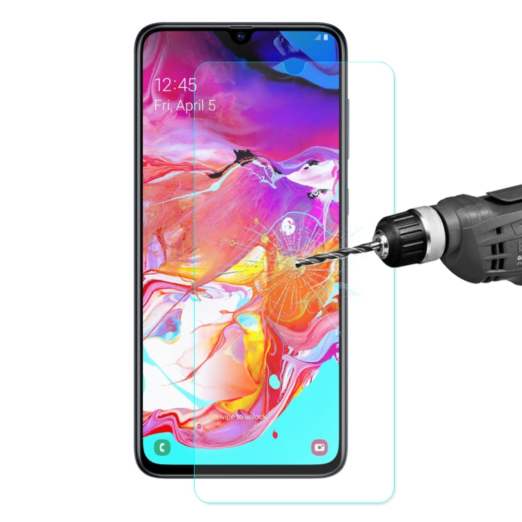 ENKAY Hat-Prince 0.26mm 2.5D 9H Tempered Glass Protective Film for Samsung Galaxy A70, For Samsung Galaxy A70(1 PC)