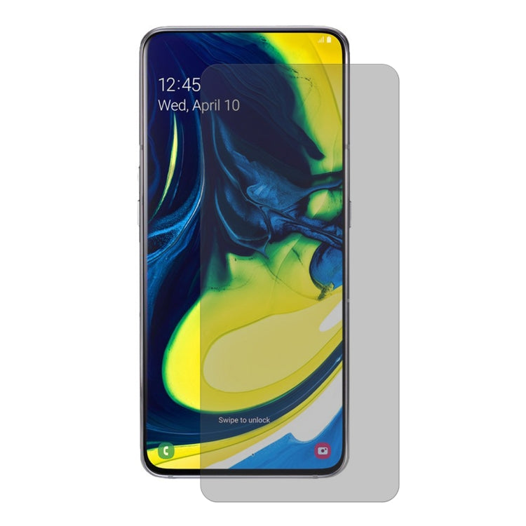 ENKAY Hat-Prince 0.26mm 9H 2.5D Privacy Anti-glare Tempered Glass Film for Samsung Galaxy A80, Galaxy A80