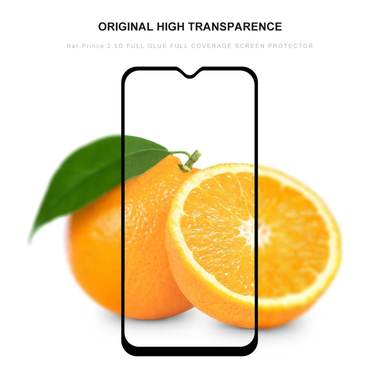 ENKAY Hat-prince Full Glue 0.26mm 9H 2.5D Tempered Glass Film for Galaxy A20
