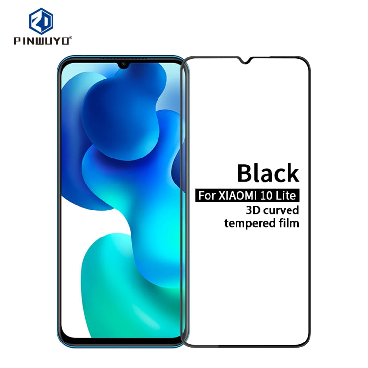 PINWUYO 9H 3D Curved Full Screen Explosion-proof Tempered Glass Film, For Xiaomi 10 Lite, For Xiaomi RedMi Note 9, For Huawei Honor 30/nova7, For Huawei Honor 30s/nova7se, For Huawei Enjoy Z 5G, For ViVO iQOO Z1, For OPPO Reno4, For Xiaomi RedMi Note9S...