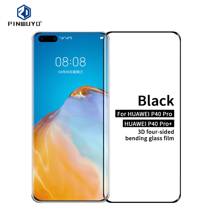 PINWUYO 9H 3D Hot Bending Tempered Glass Film, For Huawei P40 Pro, For Huawei Honor 30Pro /nova7 pro, For OPPO Reno4 Pro 5G, For vivo X50 Pro