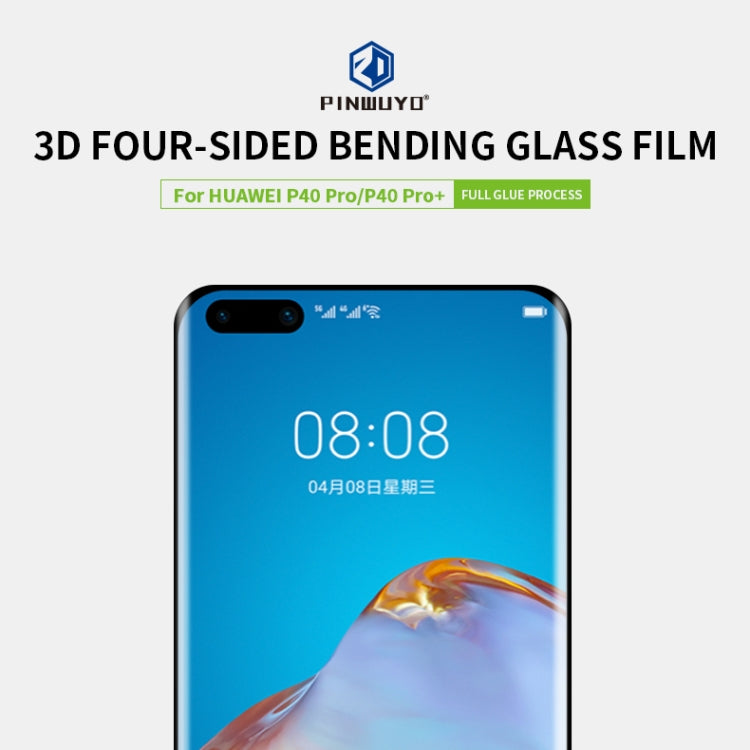 PINWUYO 9H 3D Hot Bending Tempered Glass Film, For Huawei P40 Pro, For Huawei Honor 30Pro /nova7 pro, For OPPO Reno4 Pro 5G, For vivo X50 Pro