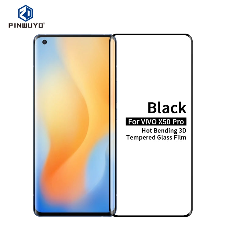 PINWUYO 9H 3D Hot Bending Tempered Glass Film, For Huawei P40 Pro, For Huawei Honor 30Pro /nova7 pro, For OPPO Reno4 Pro 5G, For vivo X50 Pro