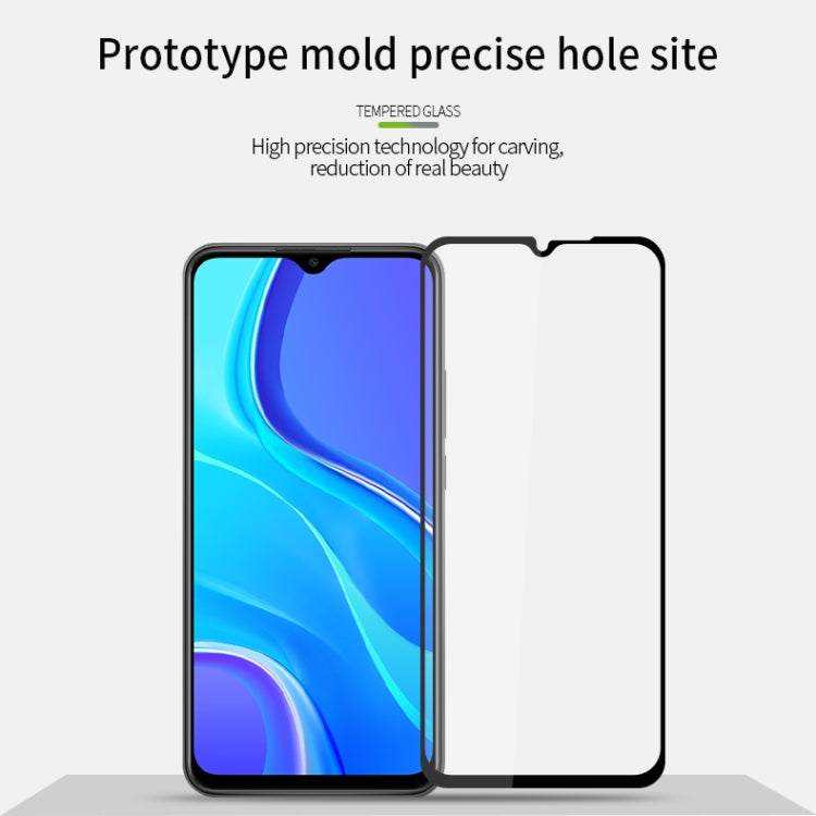 PINWUYO 9H 2.5D Full Screen Tempered Glass Film, For Xiaomi RedMi 9, For Xiaomi RedMi 10X 5G, For Vivo X50, For Oppo Reno4 5G, For Huawei  Y5P/Y5 Prime, For Huawei Y8P / P smart S