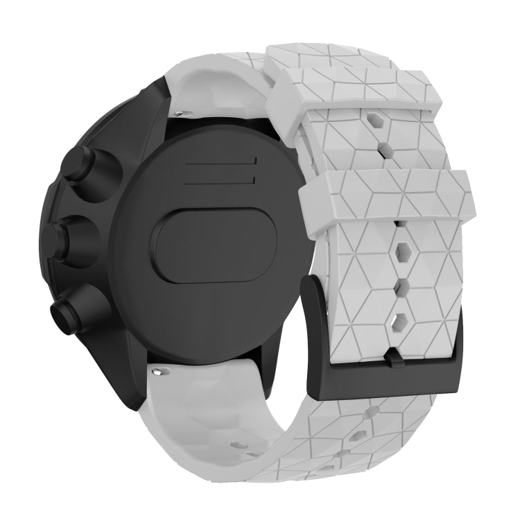 For Suunto Spartan Sport & Suunto 9 / 9 Baro / D5 Universal Football Texture Silicone Strap