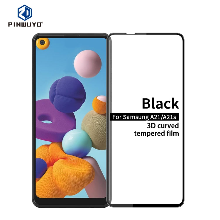 PINWUYO 9H 3D Curved Full Screen Explosion-proof Tempered Glass Film, For Xiaomi Redmi 10X 5G, For Xiaomi Redmi 10X Pro, For Xiaomi Redmi 9A, For Huawei Enjoy 20 Pro, For vivo Y70s, For Huawei Honor X10, For vivo X50, For OPPO A92S, For Samsung Galaxy ...