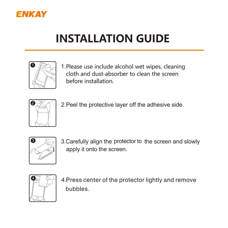 ENKAY Hat-Prince 0.33mm 9H Surface Hardness 2.5D Explosion-proof Tempered Glass Screen Protector, For Huawei Honor V6, For Samsung Galaxy Tab A 8.4 (2020), For Lenovo M10 Plus 10.3, For Lenovo Smart Tab M10 10.1, For Lenovo E10 TB-X104F 10.1