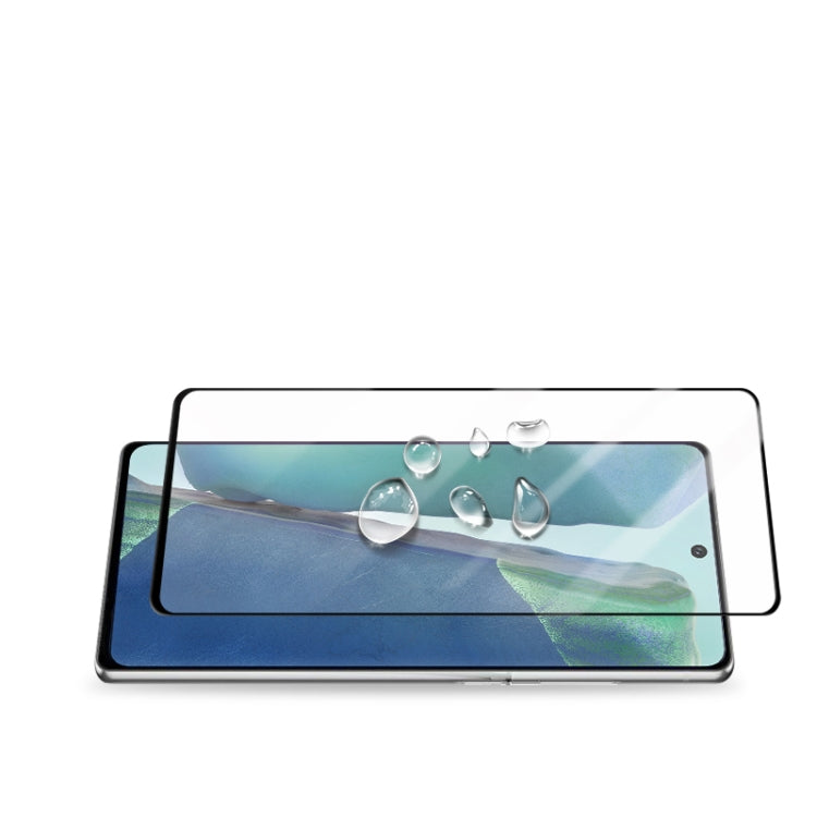 For Samsung Galaxy Note 20 mocolo 0.33mm 9H 2.5D Full Glue Tempered Glass Film, Support Fingerprint Unlock, For Samsung Galaxy Note 20