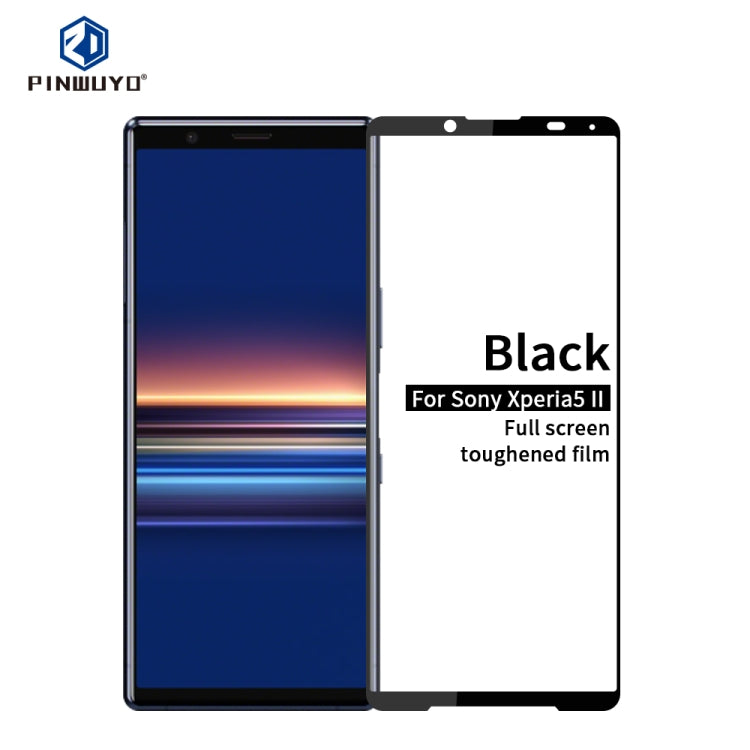 PINWUYO 9H 2.5D Full Screen Tempered Glass Film, For Samsung Galaxy S20 FE, For OPPO A53 (2020), For Vivo iQOO5, For Sony Xperia5 II