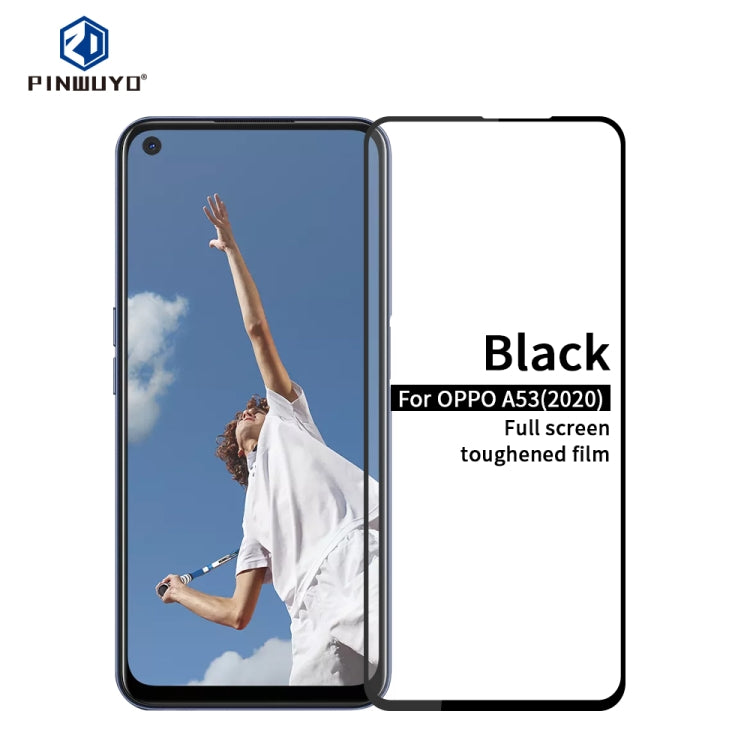 PINWUYO 9H 2.5D Full Screen Tempered Glass Film, For Samsung Galaxy S20 FE, For OPPO A53 (2020), For Vivo iQOO5, For Sony Xperia5 II