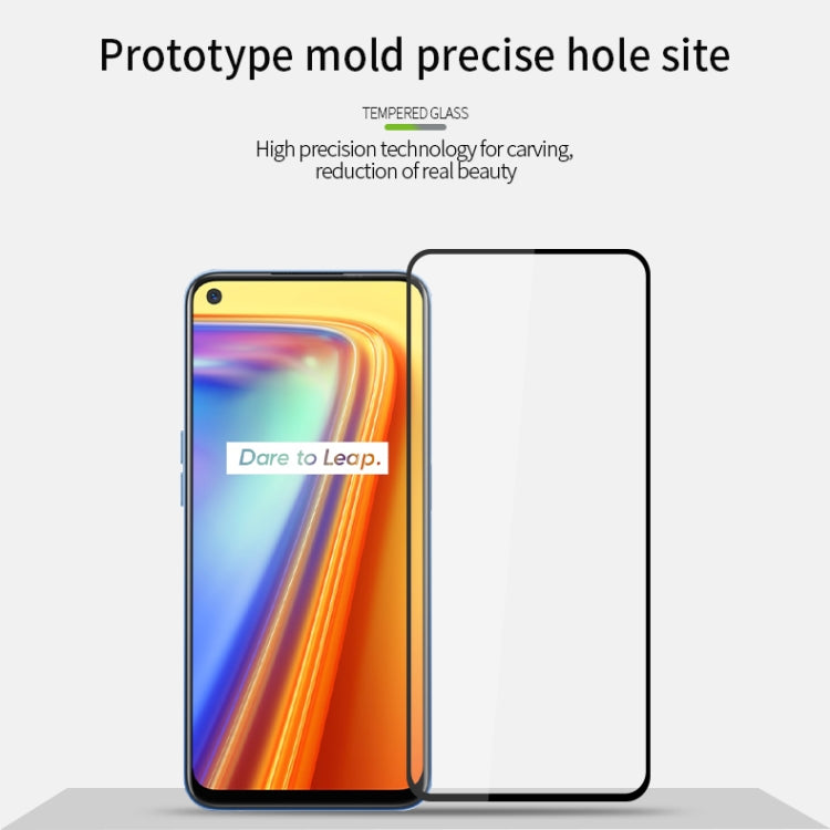 PINWUYO 9H 2.5D Full Screen Tempered Glass Film, For Realme7, For Realme7 Pro, For Realme X7, For Realme X7 Pro, For OPPO Reno4Z