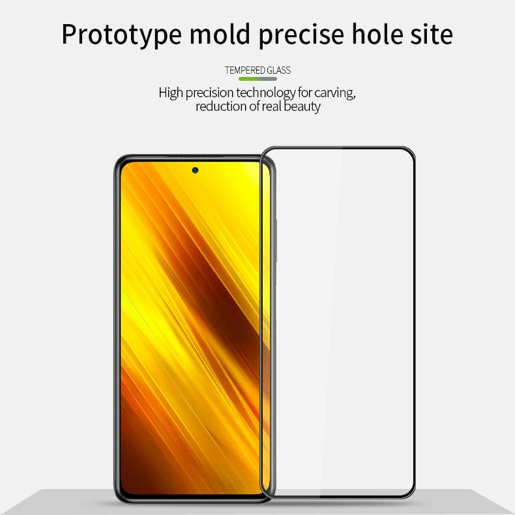 PINWUYO 9H 3D Curved Full Screen Explosion-proof Tempered Glass Film, For Xiaomi POCO X3, For Xiaomi POCO M2, For vivo iQOO5, For vivo iQOO5 Pro, For Realme7, For OPPO Reno4 Z, For Realme7 Pro, For OPPO Reno4 SE