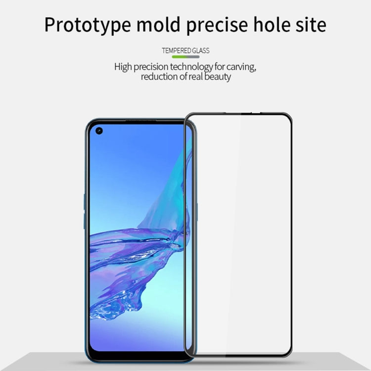 PINWUYO 9H 3D Curved Full Screen Explosion-proof Tempered Glass Film, For OPPO A32 / A33 / A53 (2020), For OPPO A73(2020), For OPPO A93(2020), For Huawe Y9a (2020), For vivo V20, For vivo V20 Pro
