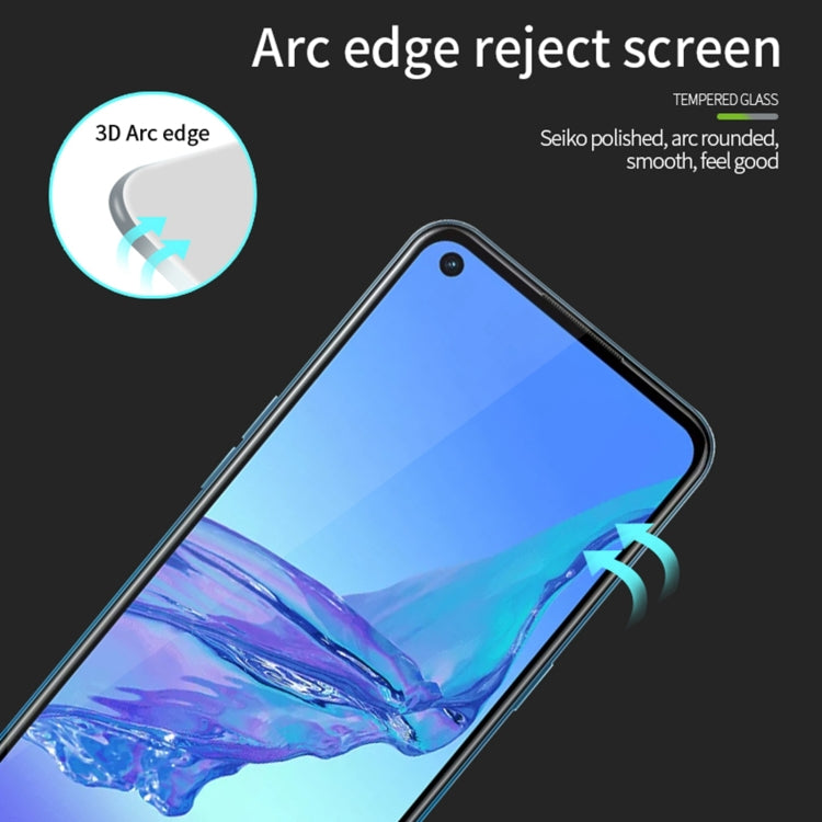 PINWUYO 9H 3D Curved Full Screen Explosion-proof Tempered Glass Film, For OPPO A32 / A33 / A53 (2020), For OPPO A73(2020), For OPPO A93(2020), For Huawe Y9a (2020), For vivo V20, For vivo V20 Pro