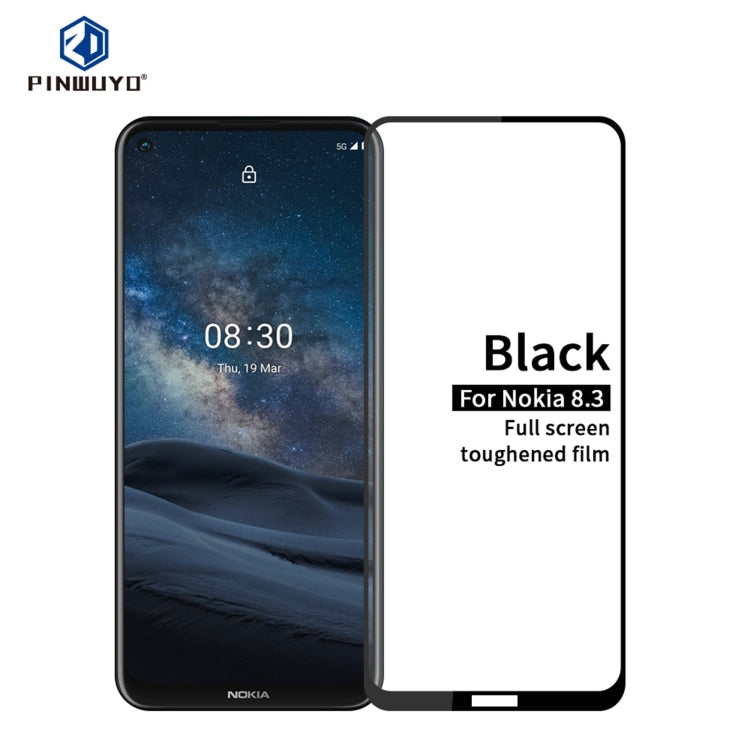 PINWUYO 9H 2.5D Full Screen Tempered Glass Film, For Xiaomi Mi 10T Lite, For Xiaomi Mi 10T / 10T Pro, For Google Pixel 5, For Google Pixel 4a 5G, For HTC Desire 20+, For Motorola Moto G9 / G9 Play, For Nokia 8.3, For Nokia 3.4, For Motorola Moto G9 Plu...