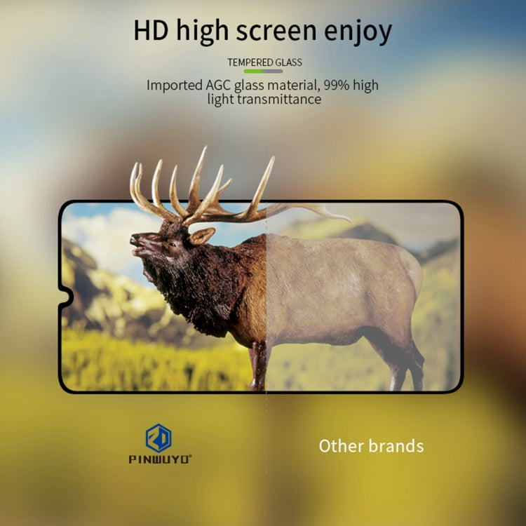 PINWUYO 9H 2.5D Full Screen Tempered Glass Film, For Huawei Nova 8 SE, For vivo S7e, For Motorola Moto G 5G, For Samsung Galaxy A12, For Samsung Galaxy M21s