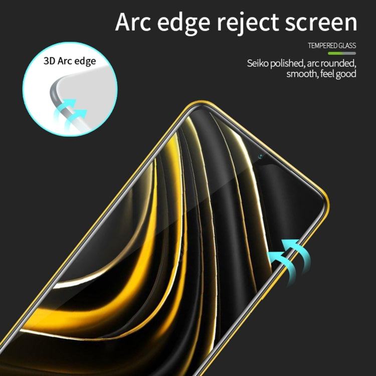 PINWUYO 9H 3D Curved Full Screen Explosion-proof Tempered Glass Film, For Xiaomi Poco M3, For Motorola Moto E (2020), For vivo Y12s, For Motorola Moto G9 Plus, For vivo S7e 5G