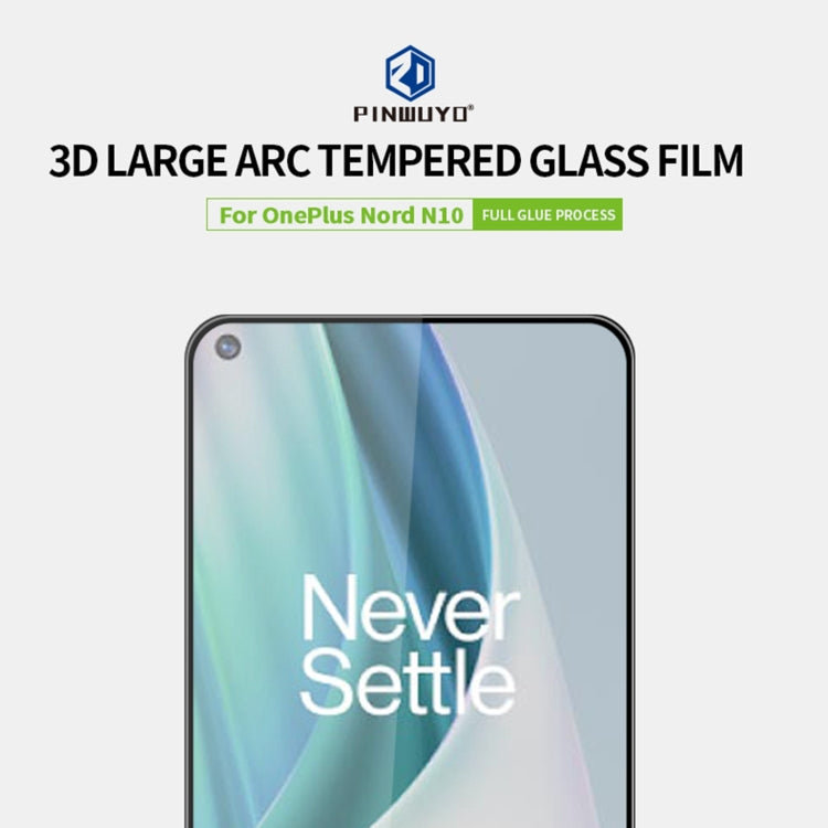 PINWUYO 9H 3D Curved Full Screen Explosion-proof Tempered Glass Film, For OnePlus Nord N10 5G, For OnePlus Nord N100, For Google Pixel 5, For OPPO Reno5, For OPPO K7x, For Samsung Galaxy A12 / A32 5G