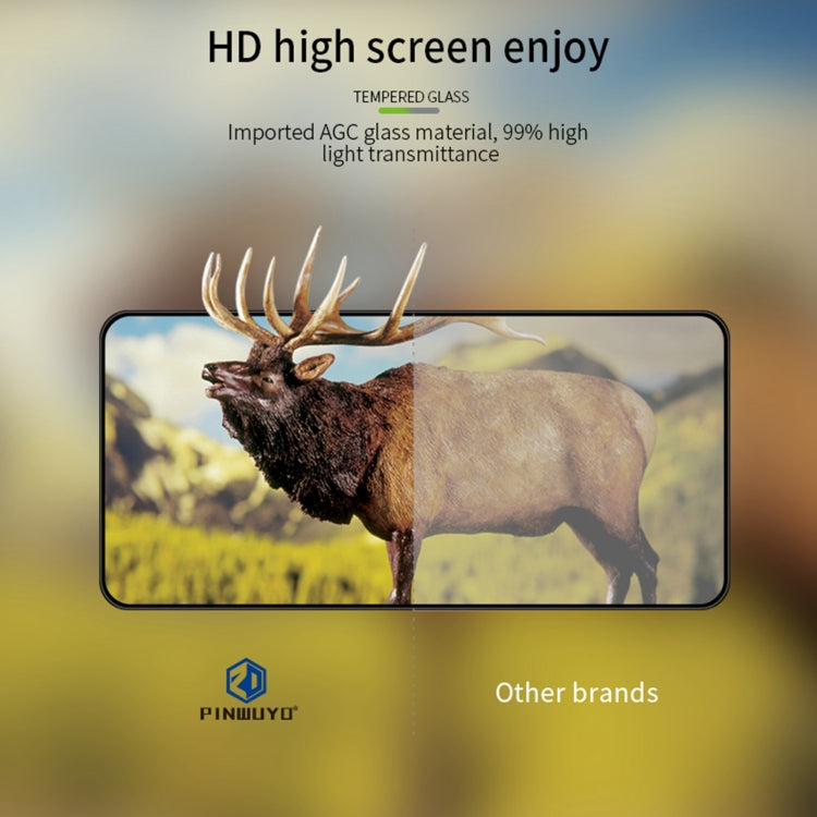 PINWUYO 9H 3D Curved Full Screen Explosion-proof Tempered Glass Film, For OnePlus Nord N10 5G, For OnePlus Nord N100, For Google Pixel 5, For OPPO Reno5, For OPPO K7x, For Samsung Galaxy A12 / A32 5G