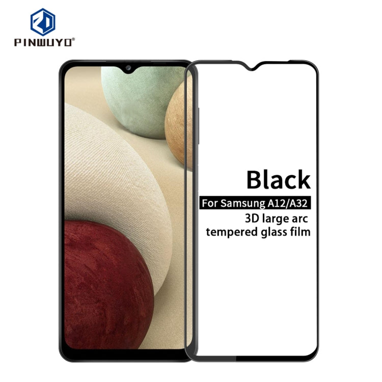 PINWUYO 9H 3D Curved Full Screen Explosion-proof Tempered Glass Film, For OnePlus Nord N10 5G, For OnePlus Nord N100, For Google Pixel 5, For OPPO Reno5, For OPPO K7x, For Samsung Galaxy A12 / A32 5G
