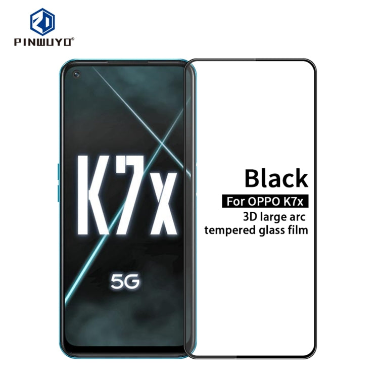 PINWUYO 9H 3D Curved Full Screen Explosion-proof Tempered Glass Film, For OnePlus Nord N10 5G, For OnePlus Nord N100, For Google Pixel 5, For OPPO Reno5, For OPPO K7x, For Samsung Galaxy A12 / A32 5G