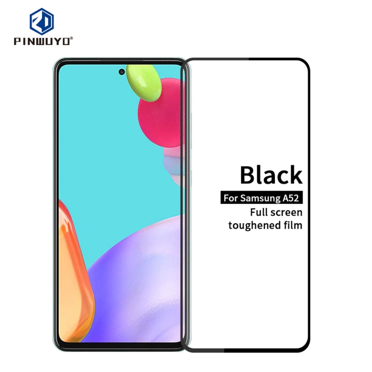 PINWUYO 9H 2.5D Full Screen Tempered Glass Film, For Samsung Galaxy S21 5G, For ViVO Y52s, For OnePlus 8T, For Samsung Galaxy S21+ 5G, For Samsung Galaxy A52, For Samsung Galaxy A72, For OPPO Reno5