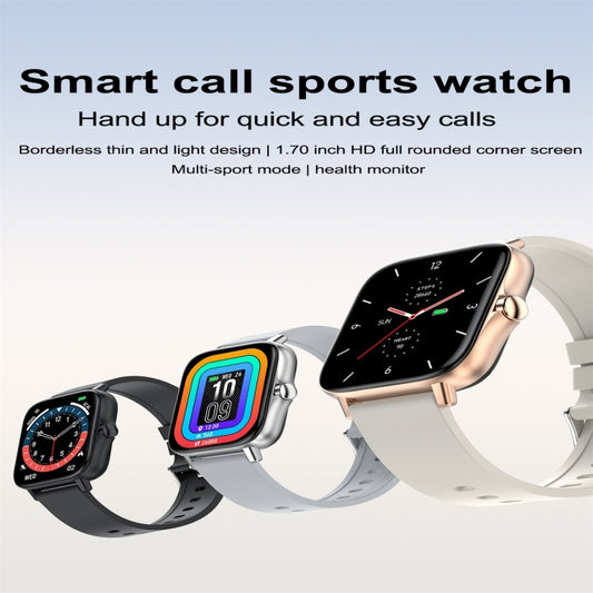 T42 1.7 inch Color Screen Smart Watch, IP67 Waterproof, Support Bluetooth Call/Heart Rate Monitoring/Blood Pressure Monitoring/Blood Oxygen Monitoring/Sleep Monitoring