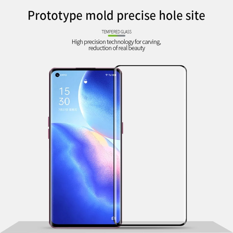 PINWUYO 9H 3D Hot Bending Tempered Glass Film, For OPPO Reno5 Pro, For vivo X60 Pro