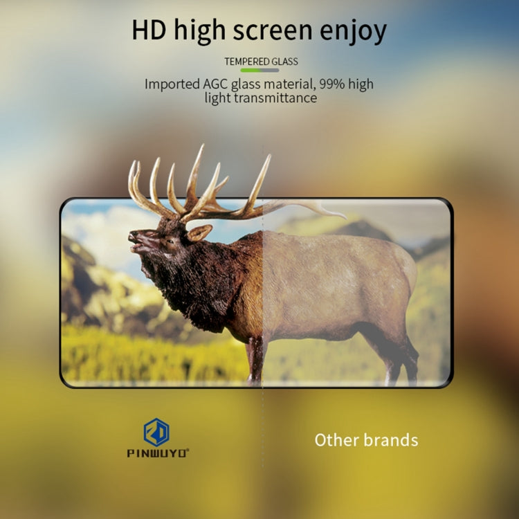 PINWUYO 9H 3D Hot Bending Tempered Glass Film, For OPPO Reno5 Pro, For vivo X60 Pro