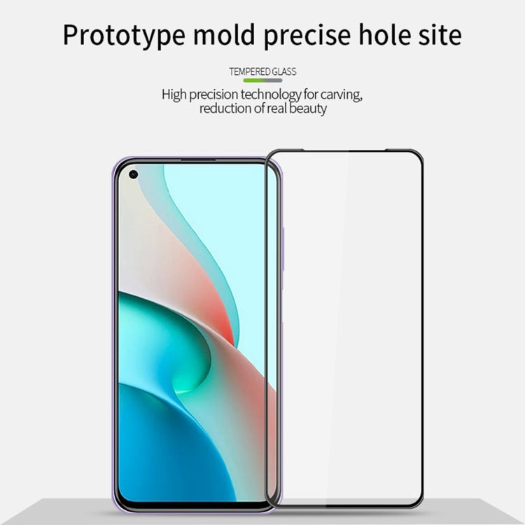 PINWUYO 9H 3D Curved Full Screen Explosion-proof Tempered Glass Film, For Xiaomi Redmi Note 9T, For vivo iQOO7