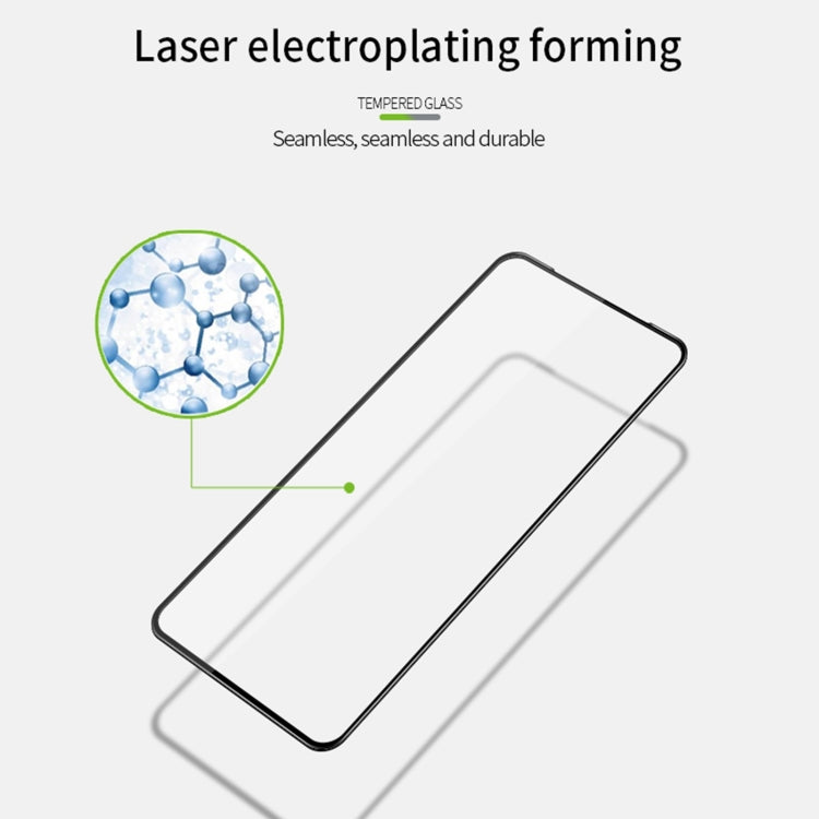PINWUYO 9H 3D Curved Full Screen Explosion-proof Tempered Glass Film, For Xiaomi Redmi Note 9T, For vivo iQOO7